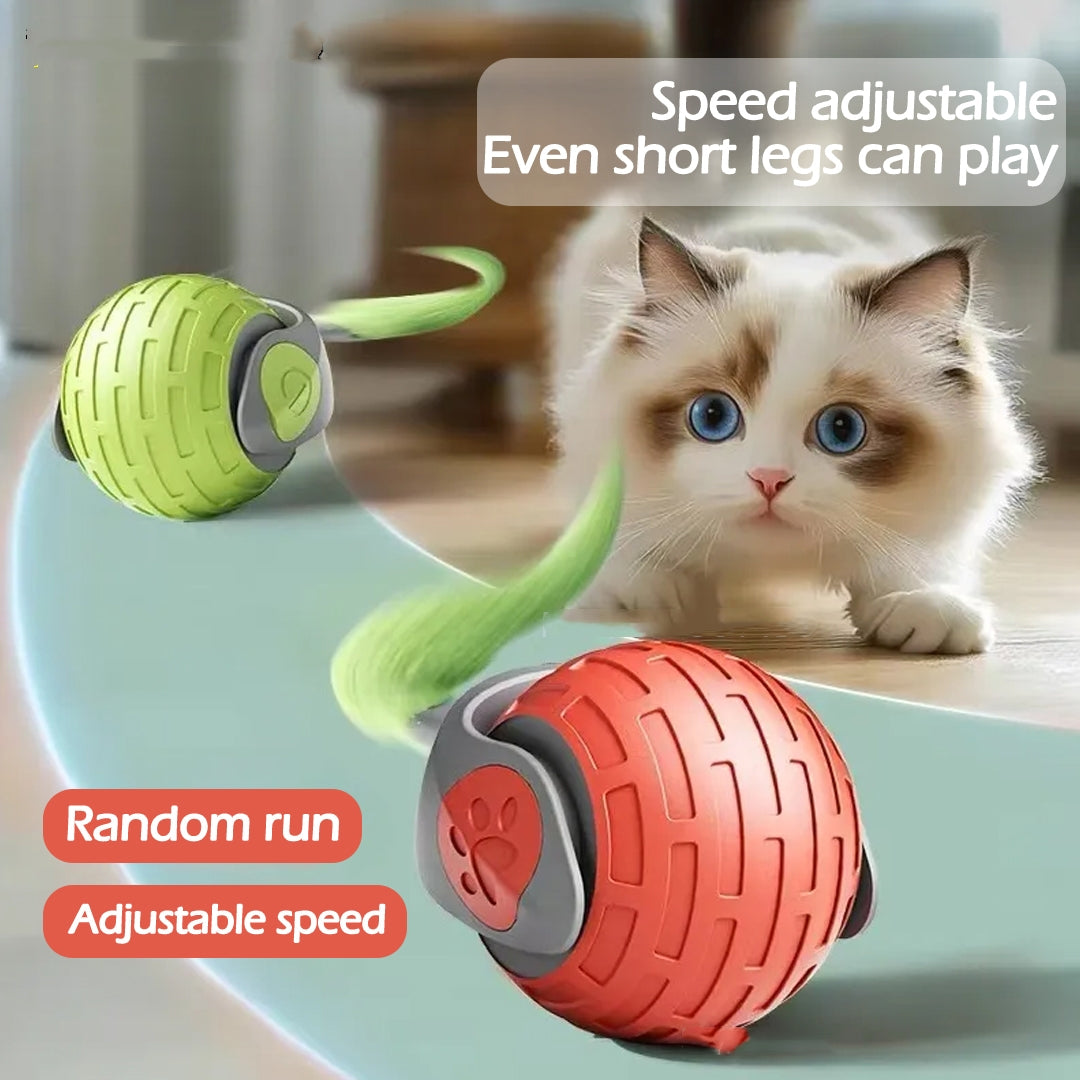 Rechargeable Automatic Rolling Cat Toy Ball — product detail 1