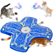 Rechargeable Hide-and-Seek Cat Tunnel Toy — clean background product view