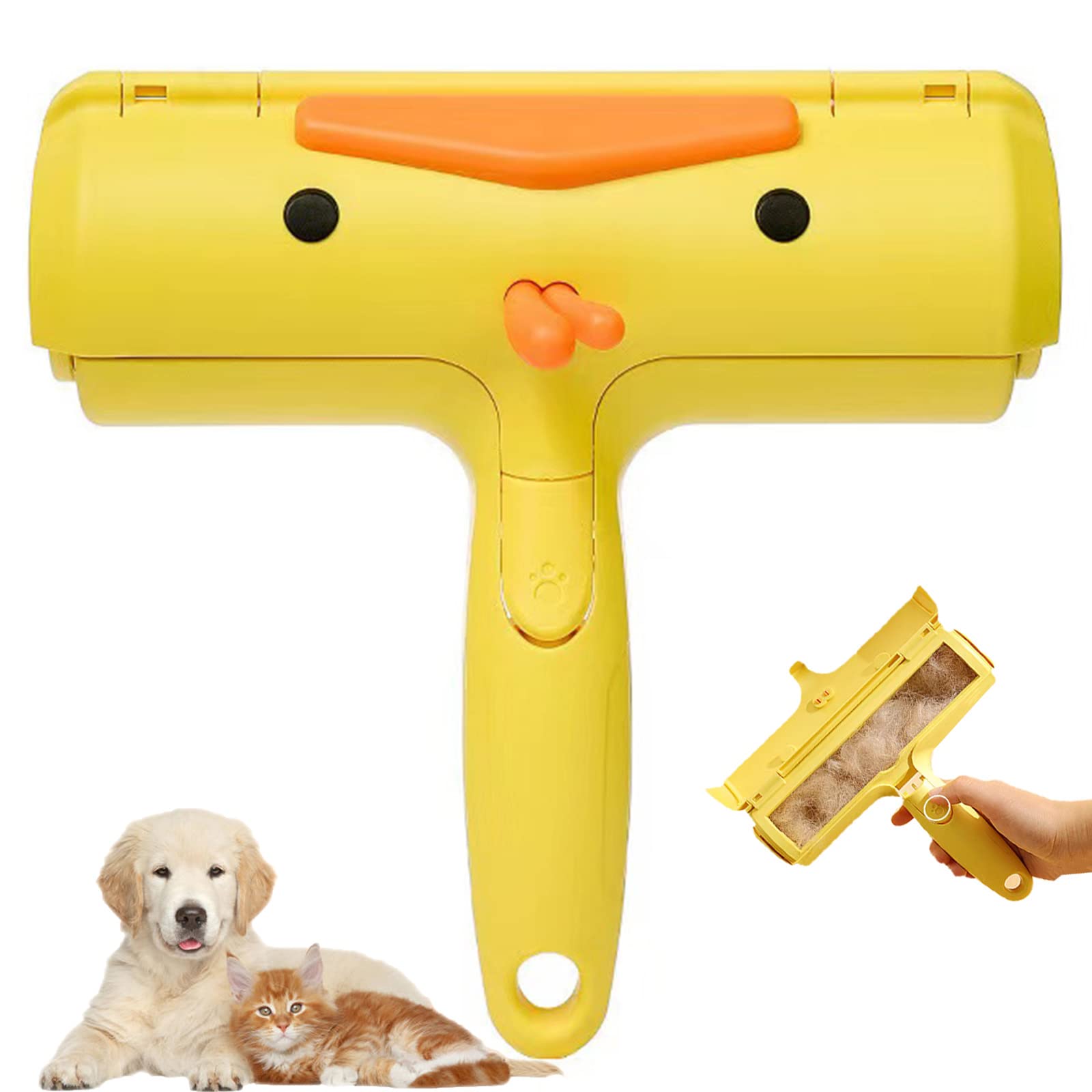Reusable Two-Way Pet Hair Remover — clean background product view