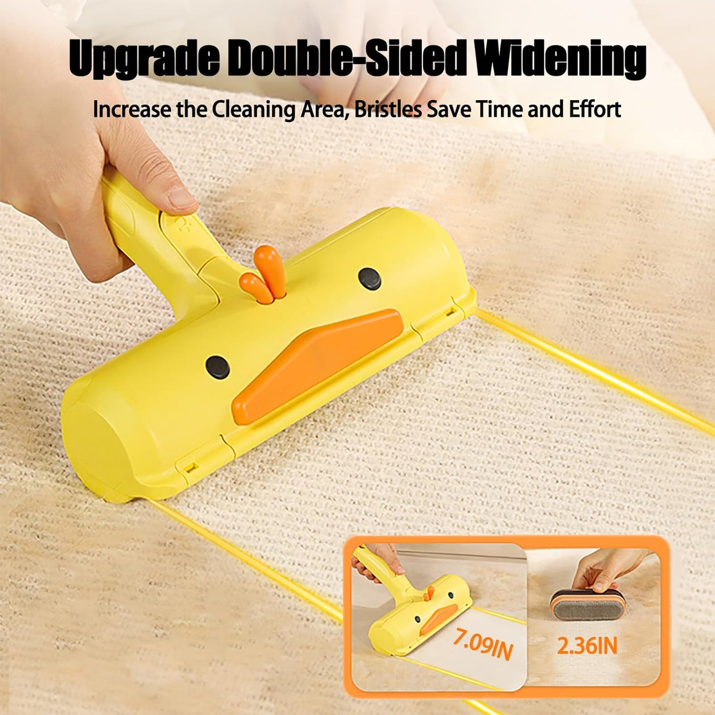 Reusable Two-Way Pet Hair Remover — cat-friendly home interior