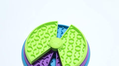 Rotating Cat Treat Puzzle Feeder Board — clean background product view