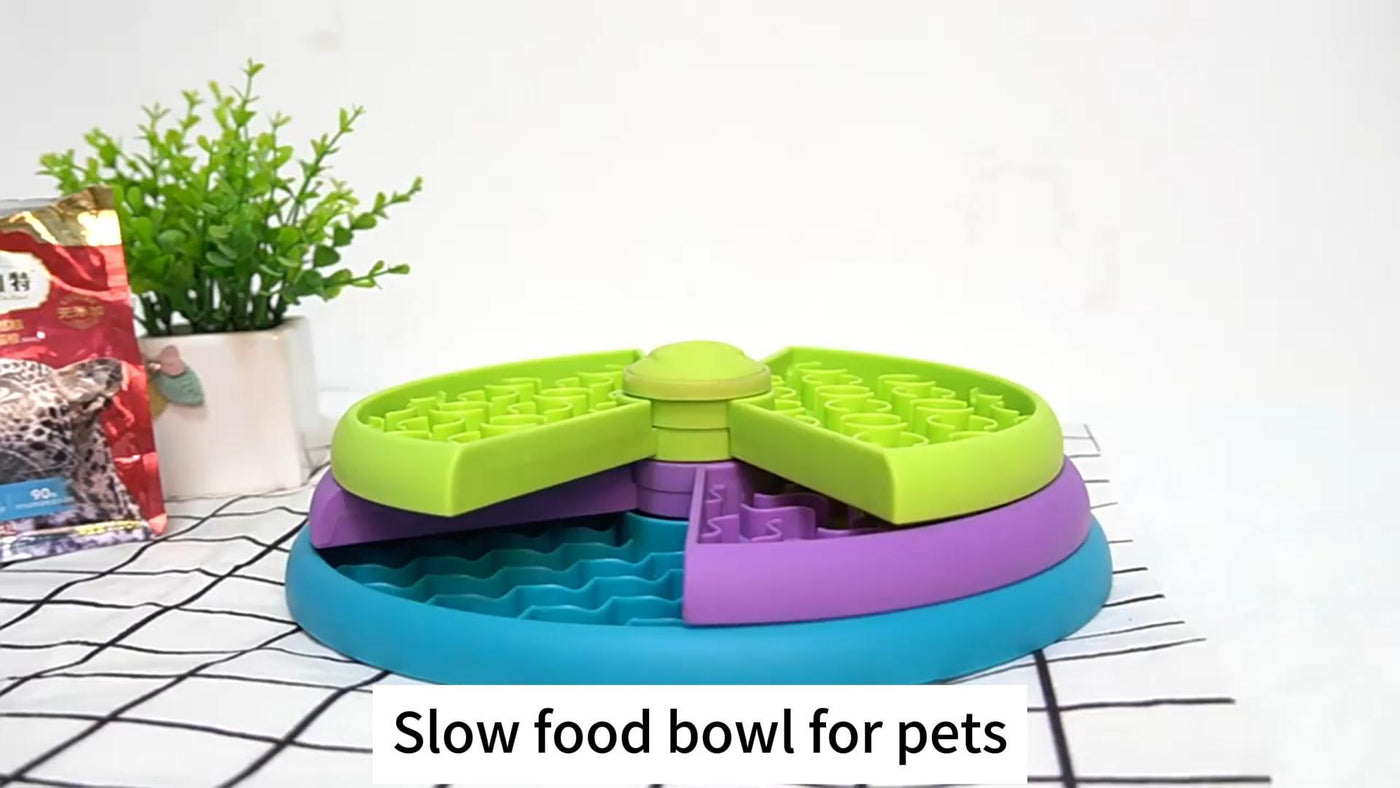 Rotating Cat Treat Puzzle Feeder Board — product detail 4