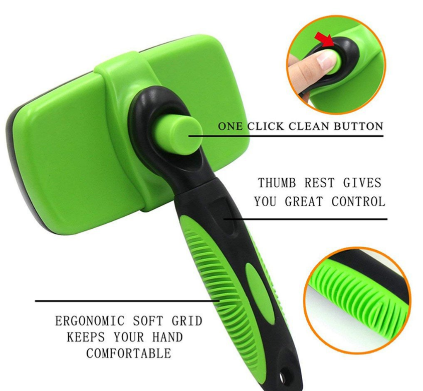Self-Cleaning Cat Slicker Brush — product detail 4