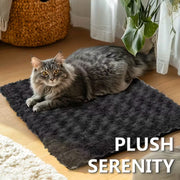 Self-Warming Plush Thermal Cat Mat — product detail 1
