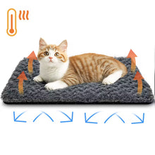 Self-Warming Plush Thermal Cat Mat — product detail 2