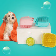 Silicone Shampoo-Dispensing Cat Bath Brush — product detail 3