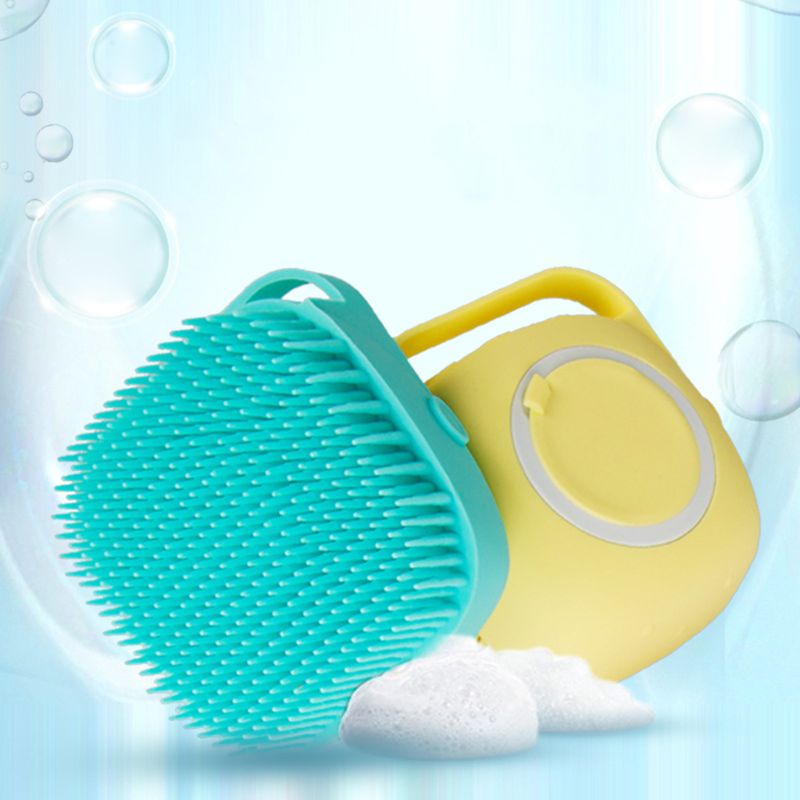Silicone Shampoo-Dispensing Cat Bath Brush — product detail 4
