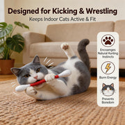 Six-Piece Catnip Cotton-Swab Kicker Toy Set — product detail 4