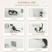 Six-Piece Wall-Mounted Cat Climbing Set — product detail 2