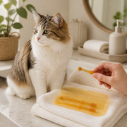 Soft Silicone Cat Toothbrush Care Set — cat-friendly home interior