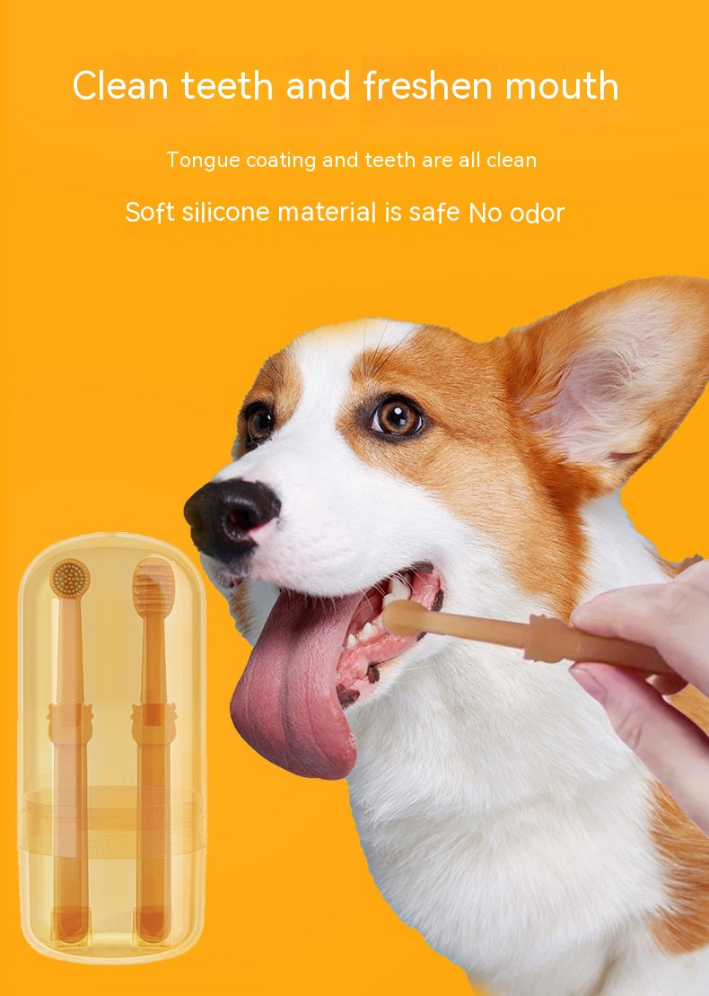 Soft Silicone Cat Toothbrush Care Set — product detail 8