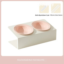 Spill-Resistant Double Ceramic Cat Bowl Station — product detail 6