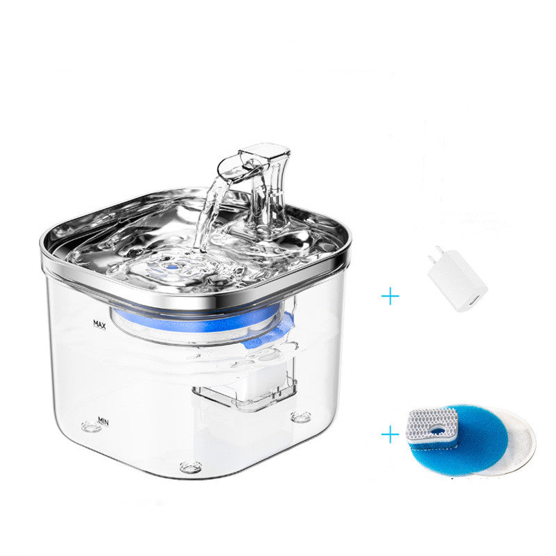 Stainless-Steel Cat Water Fountain with Continuous Flow — product detail 10