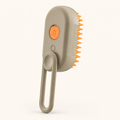 Three-in-One Fine-Mist Cat Grooming Brush — clean background product view