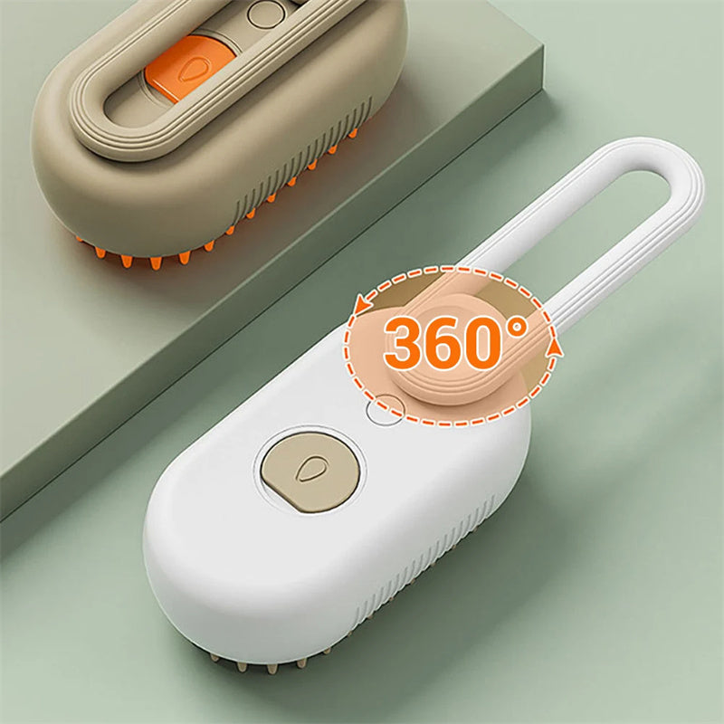Three-in-One Fine-Mist Cat Grooming Brush — product detail 8