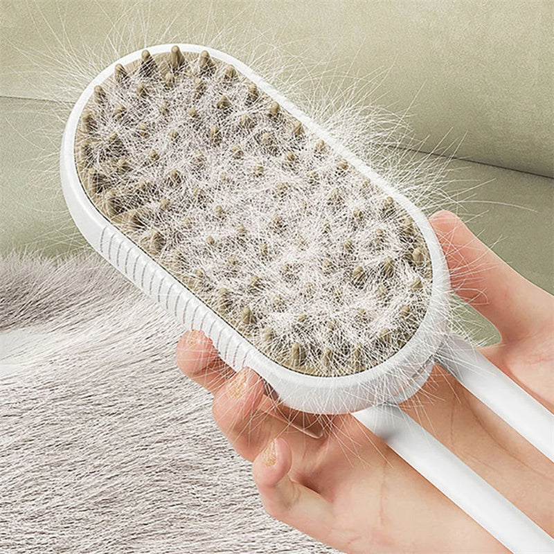 Three-in-One Fine-Mist Cat Grooming Brush — product detail 10