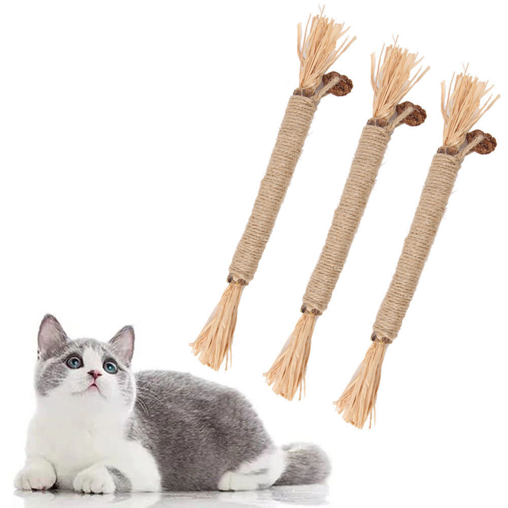 Three-Pack Natural Silvervine Cat Sticks — product detail 1