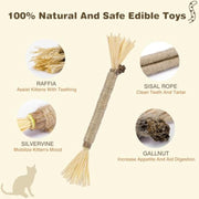 Three-Pack Natural Silvervine Cat Sticks — product detail 2
