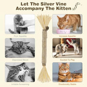 Three-Pack Natural Silvervine Cat Sticks — product detail 5