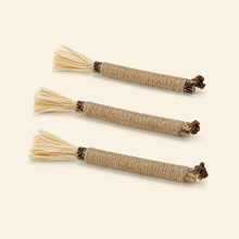 Three-Pack Natural Silvervine Cat Sticks on a clean background