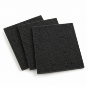 Three-Piece Activated-Carbon Litter Box Filter Set — clean background product view