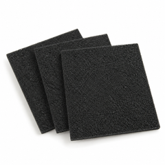Three-Piece Activated-Carbon Litter Box Filter Set — clean background product view