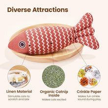 Three-Piece Catnip Fish Kicker Toy Set — product detail 7