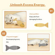 Three-Piece Catnip Fish Kicker Toy Set — product detail 9