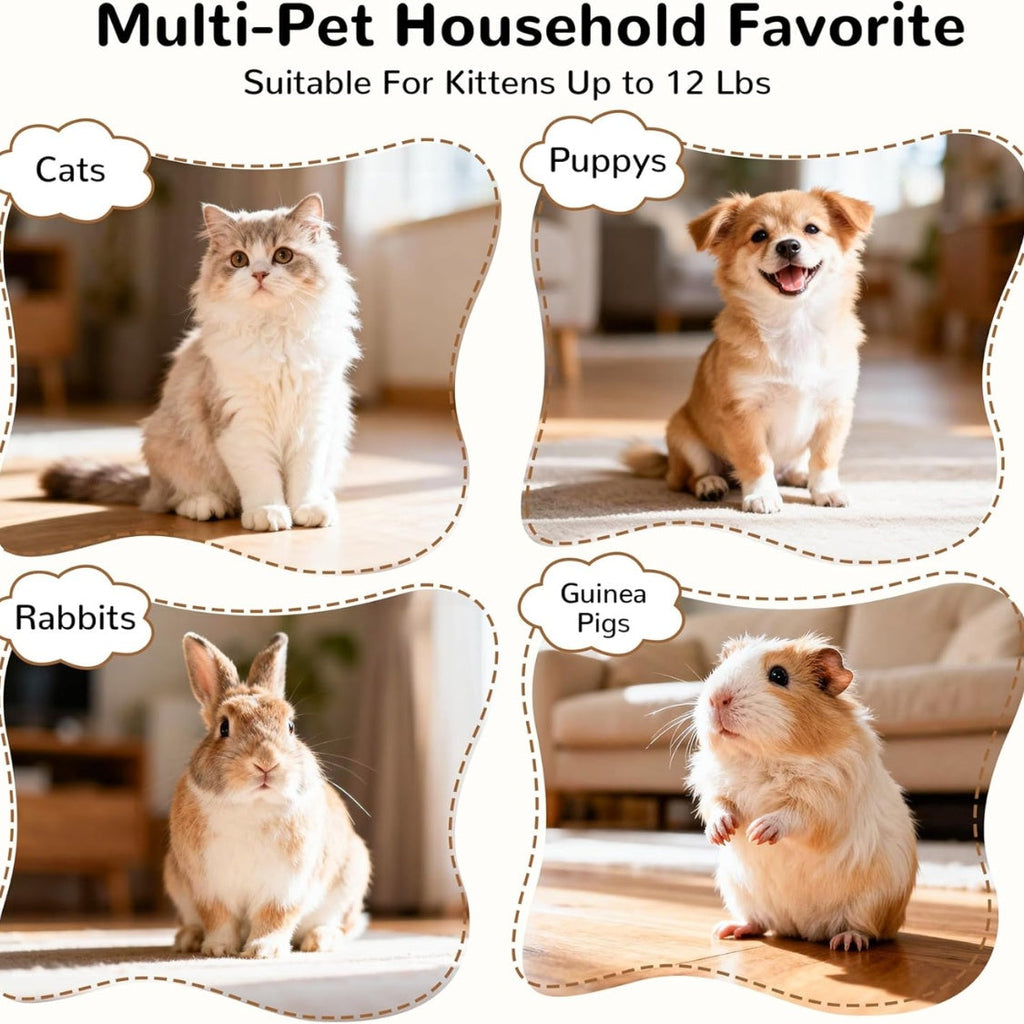Three-Way Collapsible Cat Tunnel with Peek Windows — product detail 4