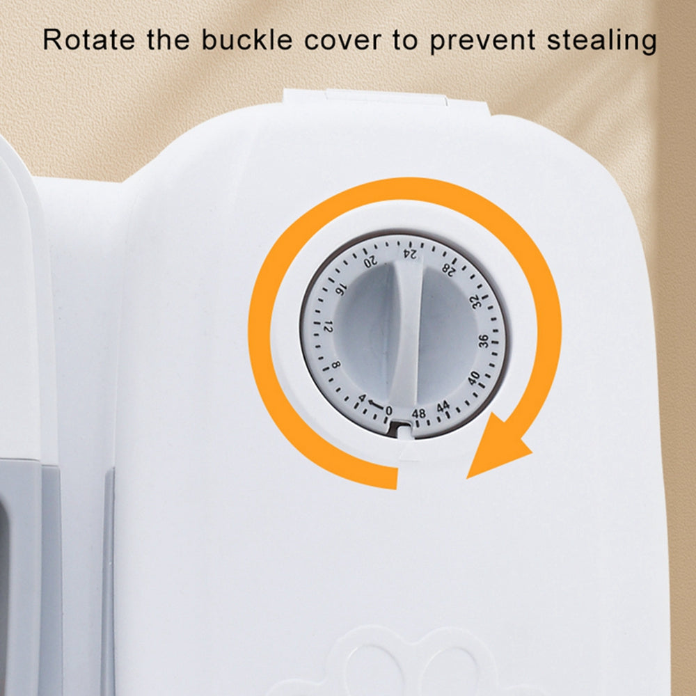 Timed Automatic Cat Feeder with Stainless-Steel Bowl — product detail 7