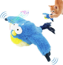Touch-Activated Flapping Bird Cat Toy with Chirping Sound — product detail 2