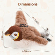Touch-Activated Flapping Bird Cat Toy with Chirping Sound — product detail 5
