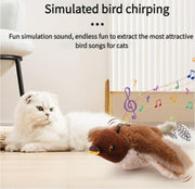 Touch-Activated Flapping Bird Cat Toy with Chirping Sound — product detail 6