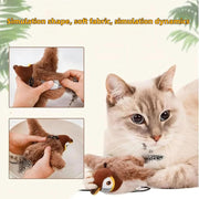 Touch-Activated Flapping Bird Cat Toy with Chirping Sound — product detail 7