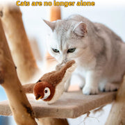 Touch-Activated Flapping Bird Cat Toy with Chirping Sound — product detail 9