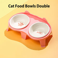 Two-Bowl Elevated Ceramic Cat Feeding Station — product detail 3