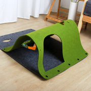 Two-in-One Felt Cat Tunnel & Nest — product detail 2