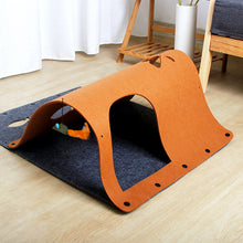 Two-in-One Felt Cat Tunnel & Nest — product detail 3