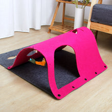 Two-in-One Felt Cat Tunnel & Nest — product detail 5