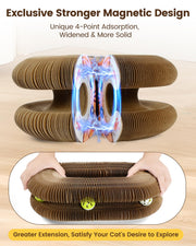 Two-Pack Foldable Magic Organ Cat Scratchers — product detail 4