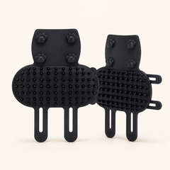 Two-Piece Corner Self-Groomer for Cats — clean background product view
