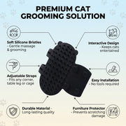Two-Piece Corner Self-Groomer for Cats — product detail 2
