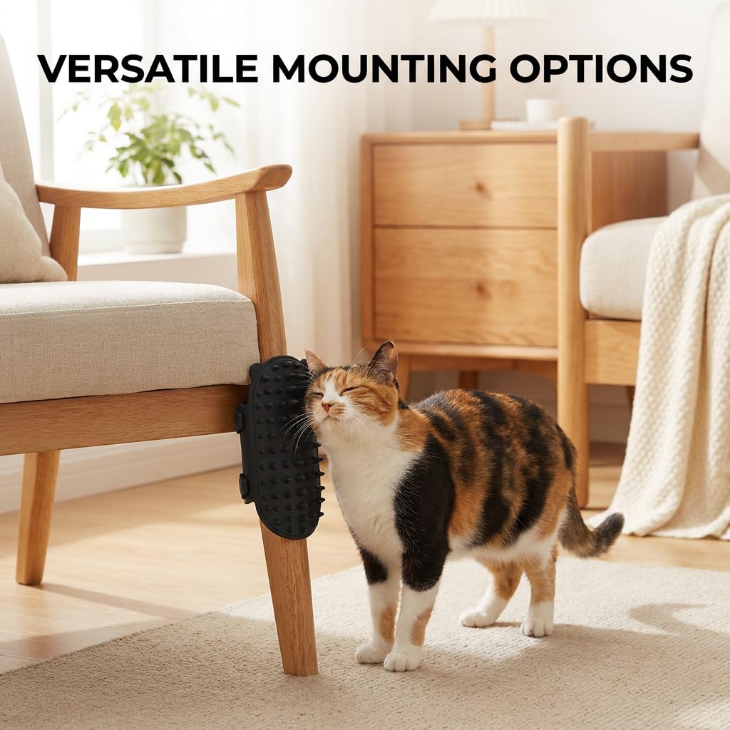 Two-Piece Corner Self-Groomer for Cats — product detail 3