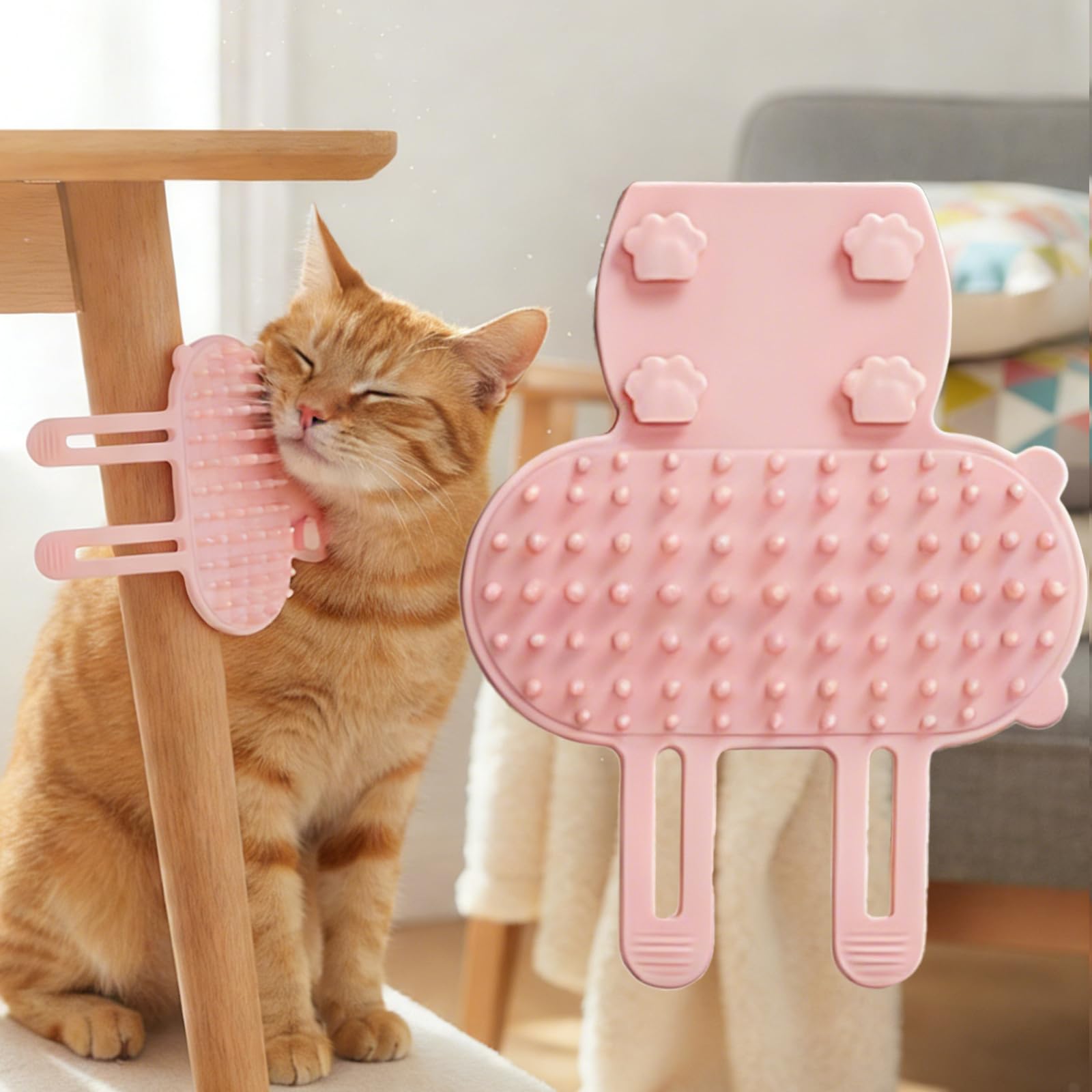 Two-Piece Corner Self-Groomer for Cats — product detail 9