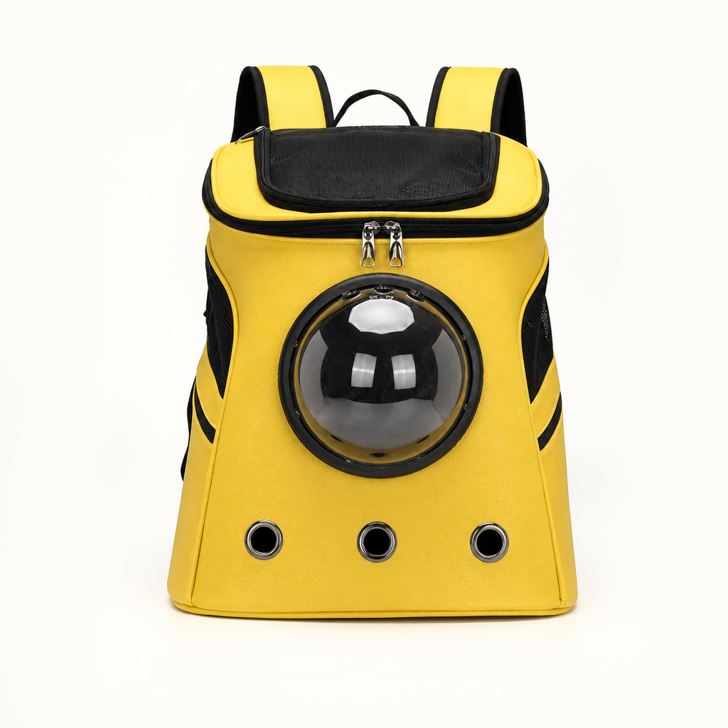 Ventilated Capsule Cat Carrier Backpack — clean background product view