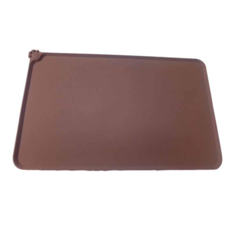Waterproof Silicone Cat Food Mat with Raised Edge — product detail 5