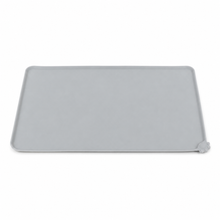 Waterproof Silicone Cat Food Mat with Raised Edge on a clean background