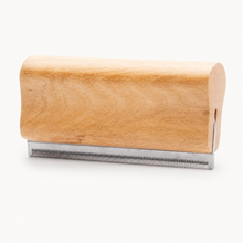 Wood-Handle Cat Shedding Blade on a clean background