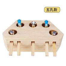 Wooden Five-Hole Whack-a-Mole Cat Puzzle — product detail 5