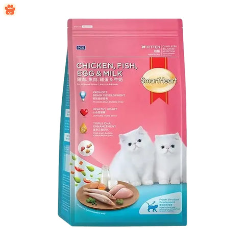 SmartHeart Kitten Food Chicken, Fish, Egg and Milk 450g
